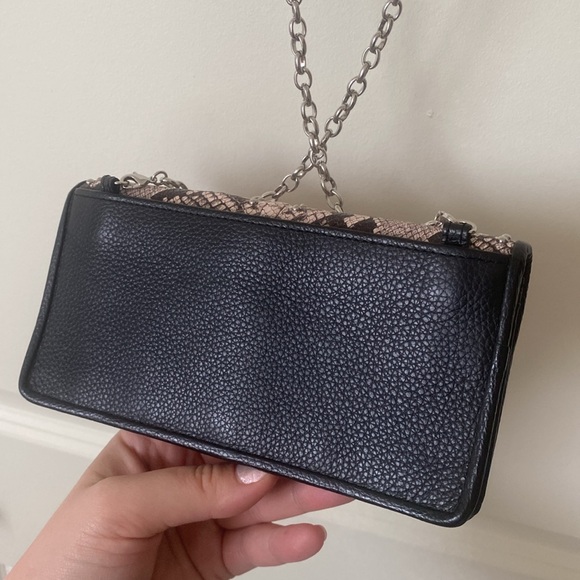 Brighton Pretty Tough "Rockmore" Python Leather Cross-Body Wallet - Picture 3 of 15